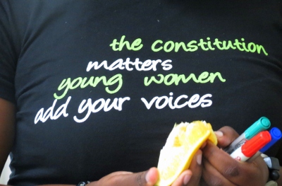 Katswe the Zimbabwe Constitution Matters t-shirt