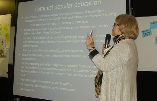 Valerie Miller on Feminist Popular Education