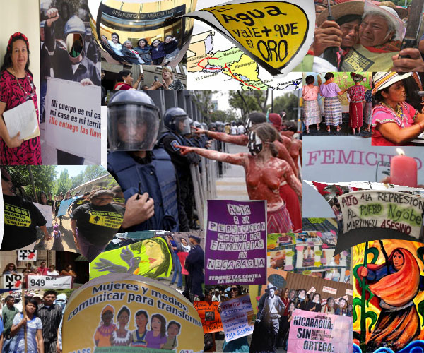 JASS Mesoamerica Resistance Regional Collage 2012
